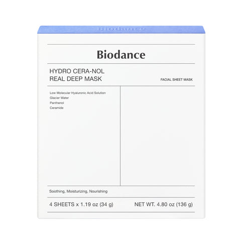 Biodance Hydro Cera-Nol Real Deep Mask - 4pcs Box