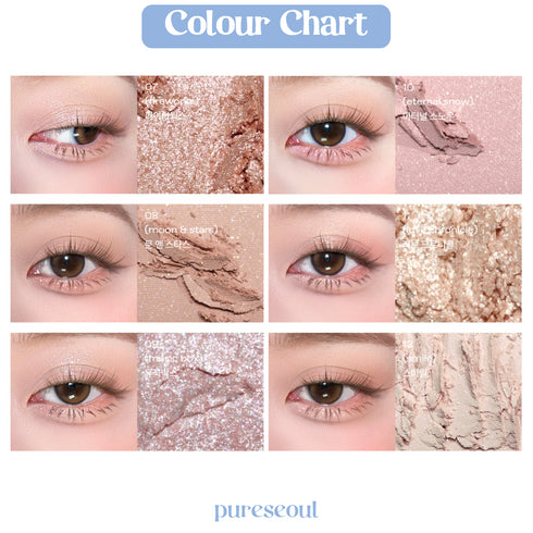 Glow anime eyeshadow palette #fullmoon (9.3g)