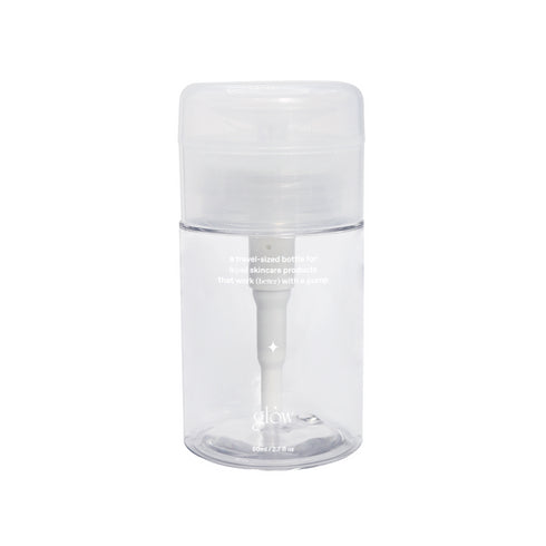 Glow mini pump bottle (80ml) - 1pc