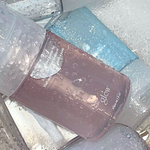 Glow mini pump bottle (80ml) - 1pc