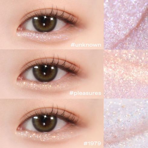 Glow shattered glass glitter - 5 colours (3.5g)