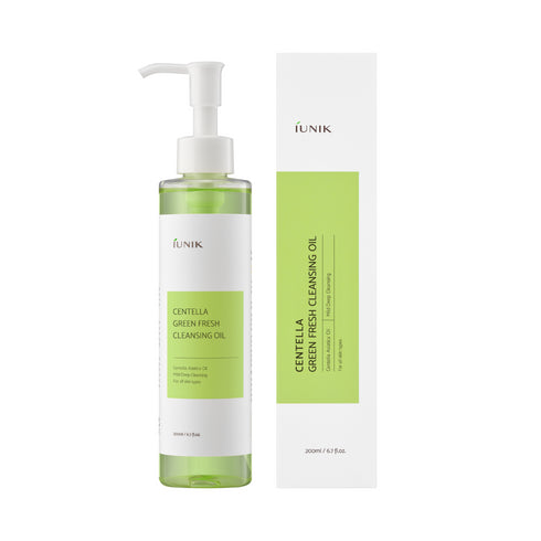 Iunik Centella Green Fresh Cleansing Oil (200ml)