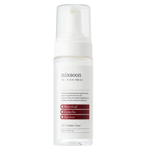 mixsoon H.C.T Bubble Toner – pH-Balancing Foaming Toner with Hydrating & Soothing Complex