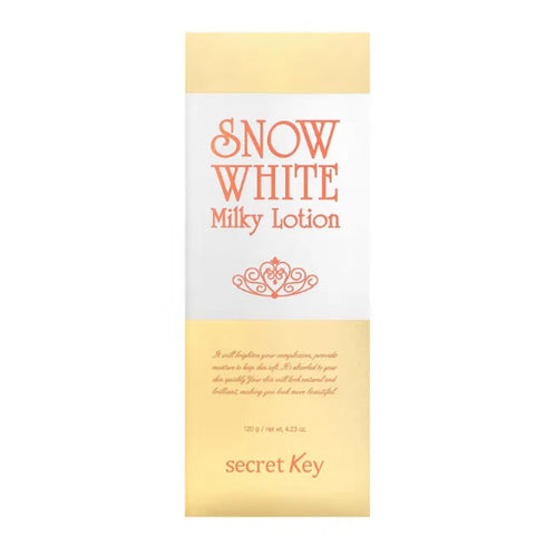 Secret Key Snow White Milky Lotion – Lightweight Brightening Body Lotion with Niacinamide (120g)