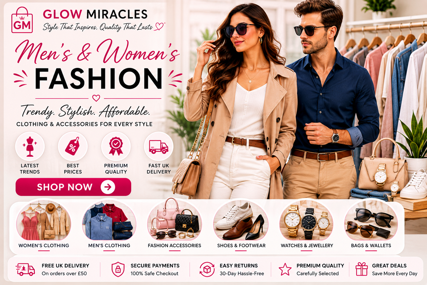 Men's and Women's Fashion