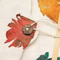 Med Lokta Button Lock Notebook (15x12cm) - 45 leafs - Crafted Real Himalayan Flo