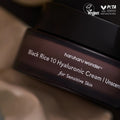 haruharu wonder Black Rice 10 Hyaluronic Cream Unscented – Fragrance-Free Deep Hydration Moisturizer with Fermented Black Rice