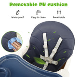 Baby High Chair Modern Portable Youngsters High Chair With Dining Table, Adjustable Height Detachable Double Tray, Easy To Clean, Multifunctional HighChair Feeding, Child Feeding Seat For Baby Boys Girls, Idea For Halloween C