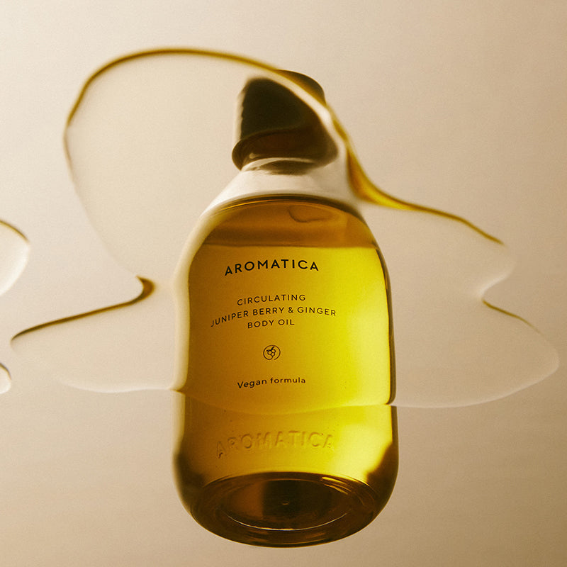 Aromatica Circulating Juniper Berry & Ginger Body Oil