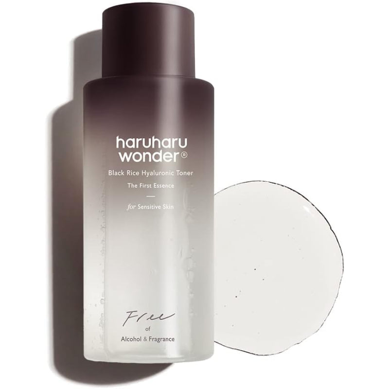 haruharu wonder Black Rice Hyaluronic Toner for Sensitive Skin 5.1 fl.oz / 150ml | Alcohol Free