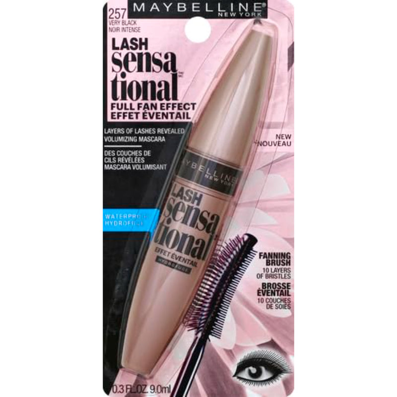Maybelline Lash Sensational Waterproof Mascara Black