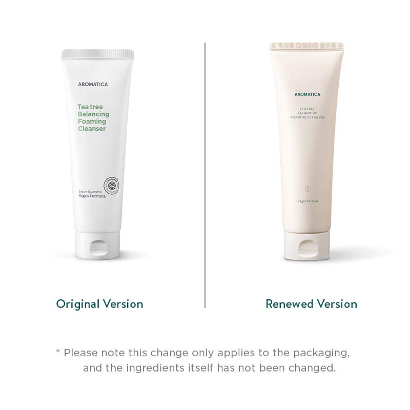 Aromatica Tea Tree Balancing Foaming Cleanser