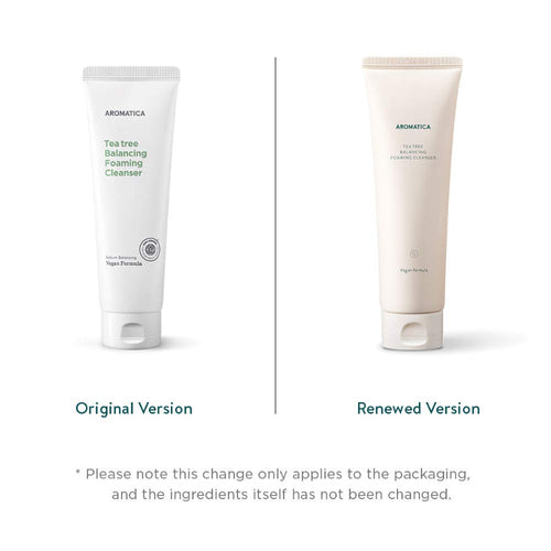 Aromatica Tea Tree Balancing Foaming Cleanser