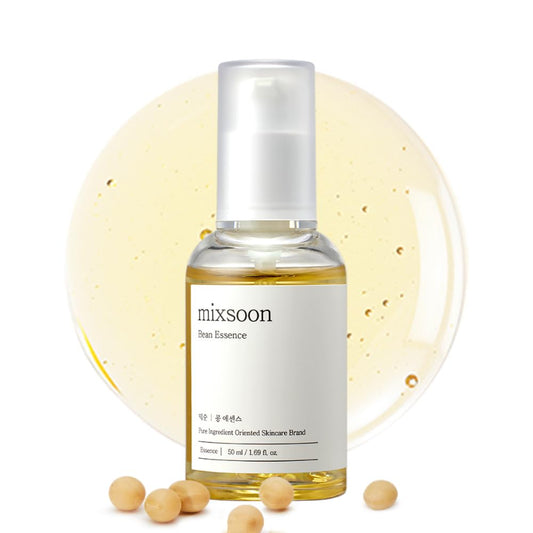 mixsoon Bean Essence Exfoliating Hydrating Korean Skin Care Glass skin Hyaluronic Acid Serum 1.69 Fl Oz