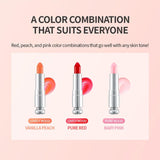 Secret Key Sweet Glam Tint Glow Lip Tint Trio – Long-Lasting Hydrating Lip Color Set in 3 Vibrant Shades