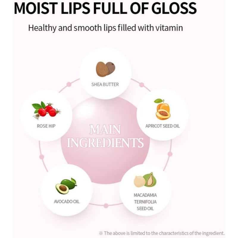 Secret Key Sweet Glam Tint Glow Lip Tint Trio – Long-Lasting Hydrating Lip Color Set in 3 Vibrant Shades