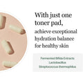 mixsoon Bifida Toner Pad,Moisture Barrier, Bifida Ferment Lysate, Rayon Sponge Pad (280ml/9.46fl.oz/120 Sheets)