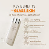 TIRTIR Milk Skin Toner Jumbo 500ml – Hydrating & Brightening Facial Toner for Glowing, Smooth Skin