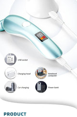 Lady Shaver, Ladies' Multi-functional Electric Hair Remover Set - Portable USB-Charged Hair Shaver, Gentle And Effective Shaving, Suitable for Bikinis, Armpits, Legs And Face, Bikini Waxing, Female Hair Shaver, Women'S Gift