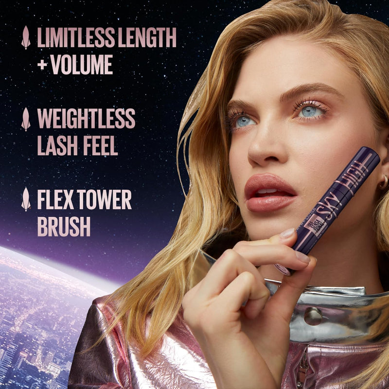 Maybelline New York Lash Sensational Sky High Waterproof Mascara Very Black