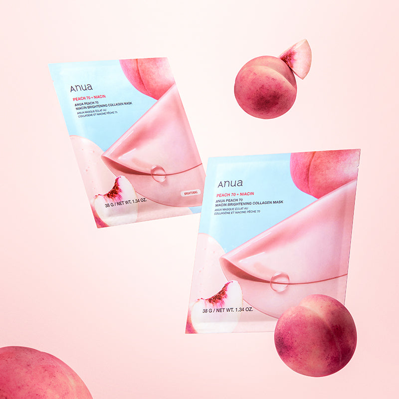 Anua Peach 70+ Niacin Brightening Collagen Mask