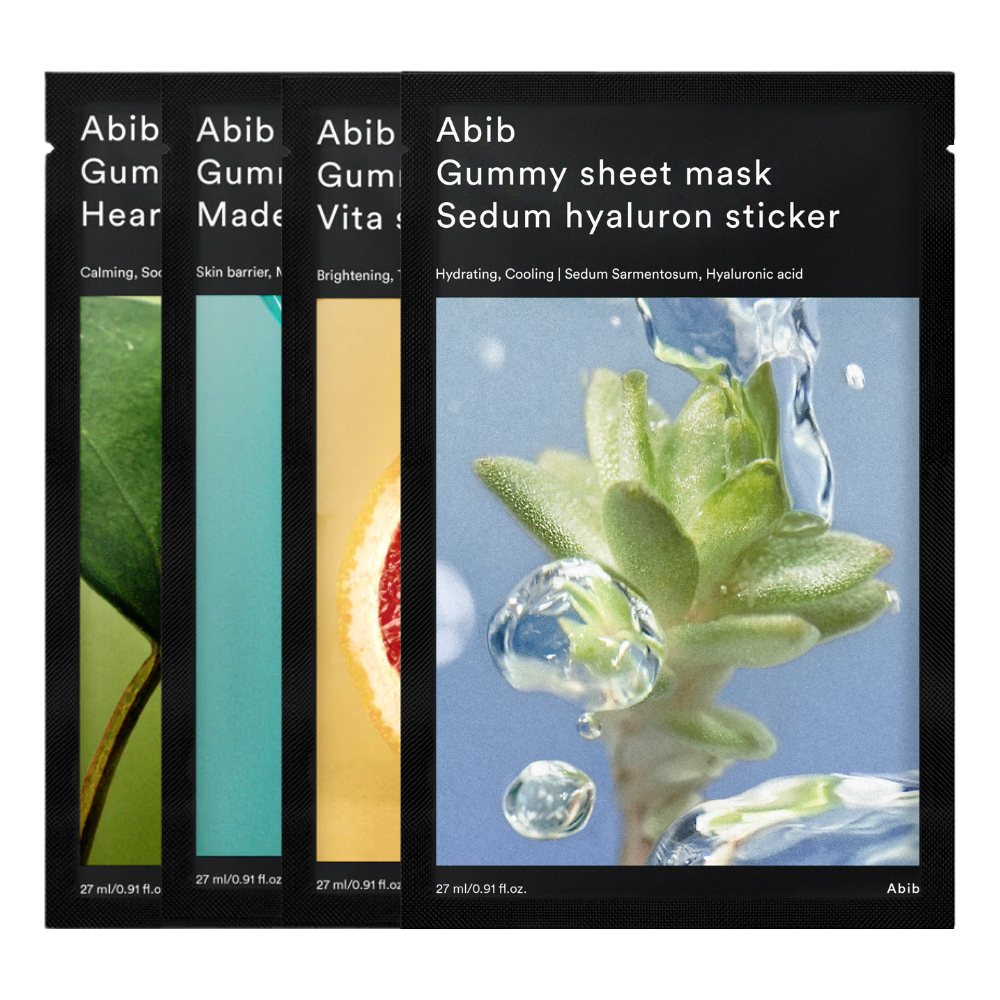Abib Gummy Sheet Mask - 4 Types (1pc)