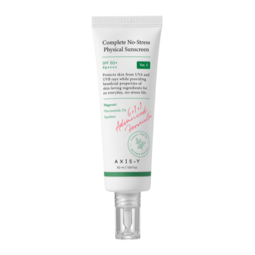 Axis-y Complete No-Stress Physical Sunscreen SPF50+ PA++++ (50ml)