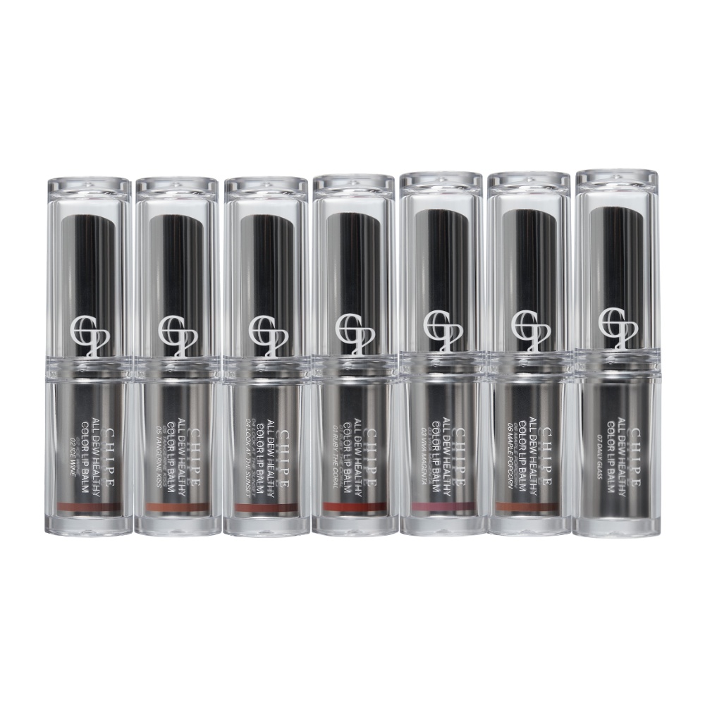 Chipe All Dew Healthy Colour Lip Balm - 7 Colours (3.2g)