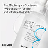 COSRX - Triple Hyaluronic Moisture Ampoule– Deep Hydration Serum