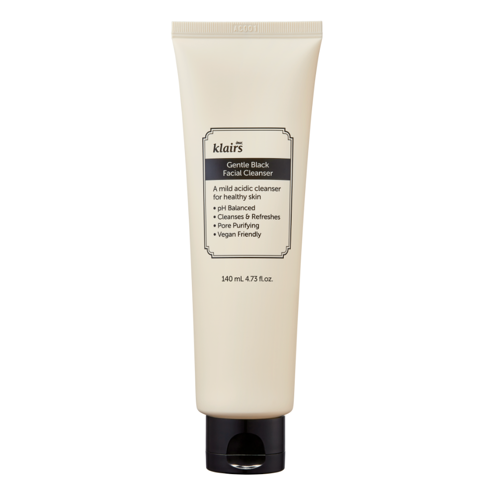 Dear,Klairs Gentle Black Facial Cleanser (140ml)