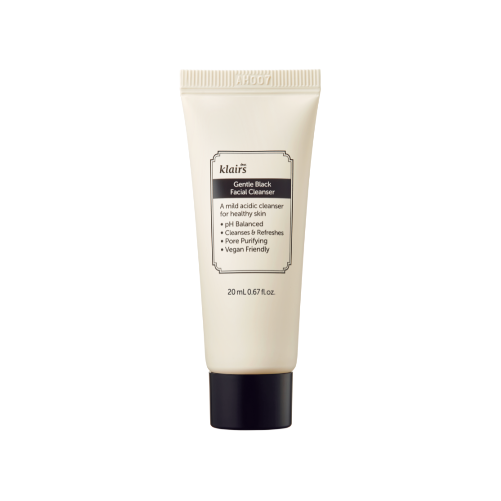 Dear,Klairs Gentle Black Facial Cleanser - Mini (20ml)