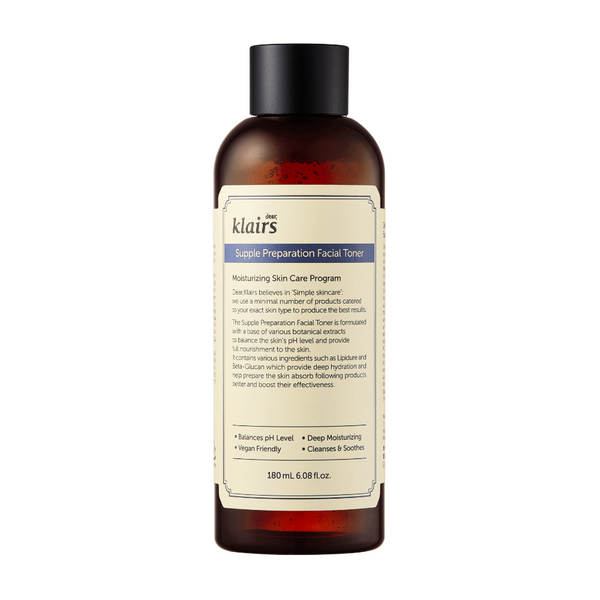 Dear,Klairs Supple Preparation Facial Toner (180ml)