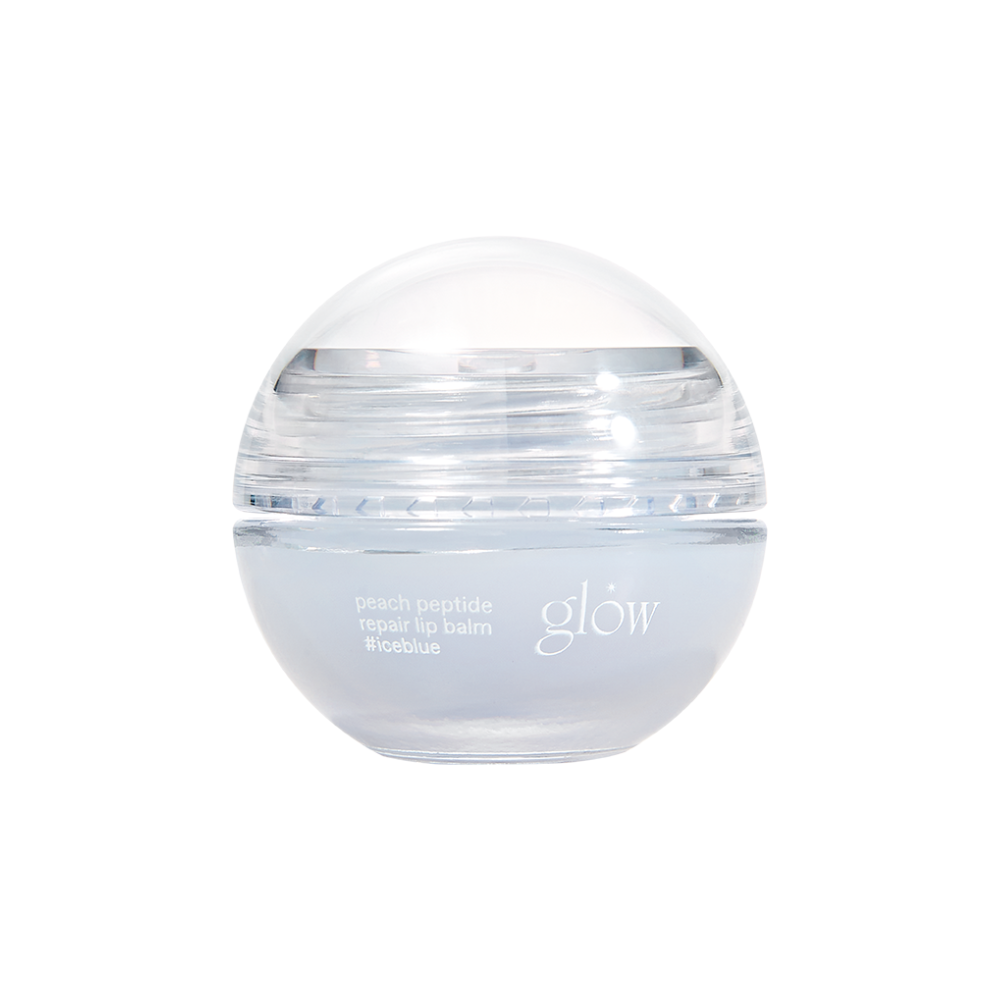 Glow peach peptide repair lip balm #iceblue (8g)