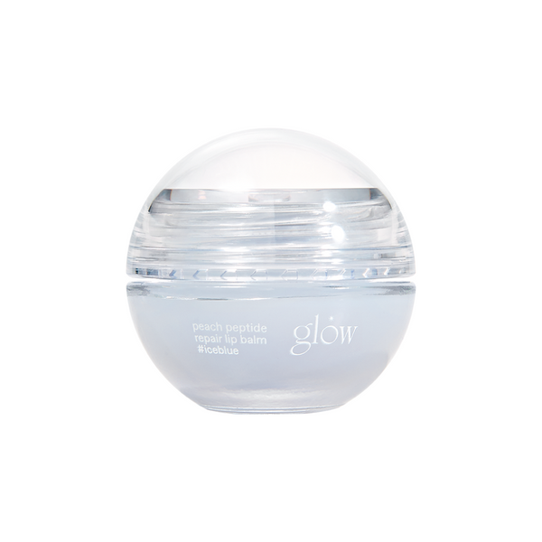 Glow peach peptide repair lip balm #iceblue (8g)