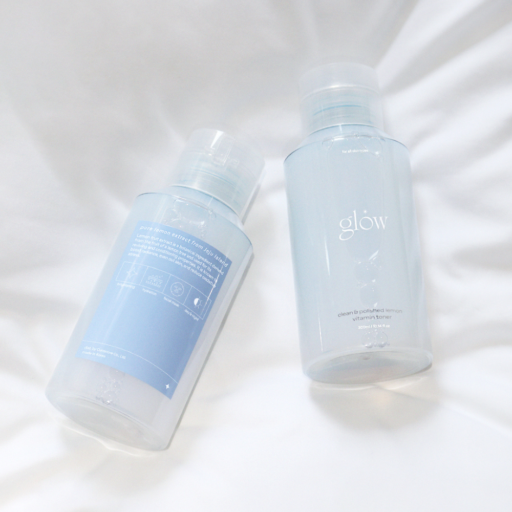 Glow clean & polished lemon vitamin toner (300ml)