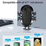 Long Arm Suction Cup Car Phone Mount Telescopic Stand