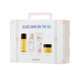 Hanskin Glass Skin On the Go Mini Kit (inc. 4 items)
