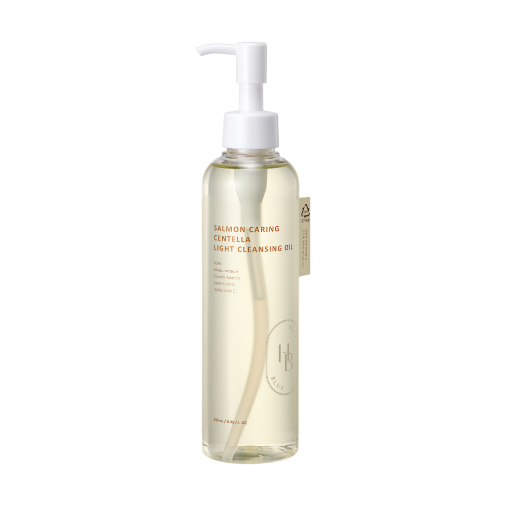 Heveblue Salmon Caring Centella Light Cleansing Oil (250ml)