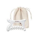 Heveblue Natural White Clay Relaxing Homecare Gua Sha (1pc)