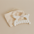 Heveblue Natural White Clay Relaxing Homecare Gua Sha (1pc)