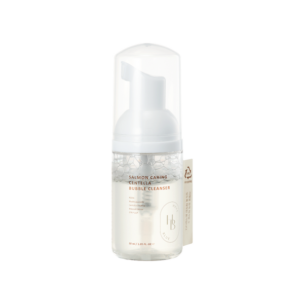 Heveblue Salmon Caring Centella Bubble Cleanser - Mini (30ml)
