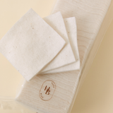 Heveblue Unbleached Biodegradable 100% Cotton Pad - 70pcs