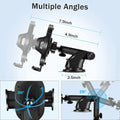 Long Arm Suction Cup Car Phone Mount Telescopic Stand