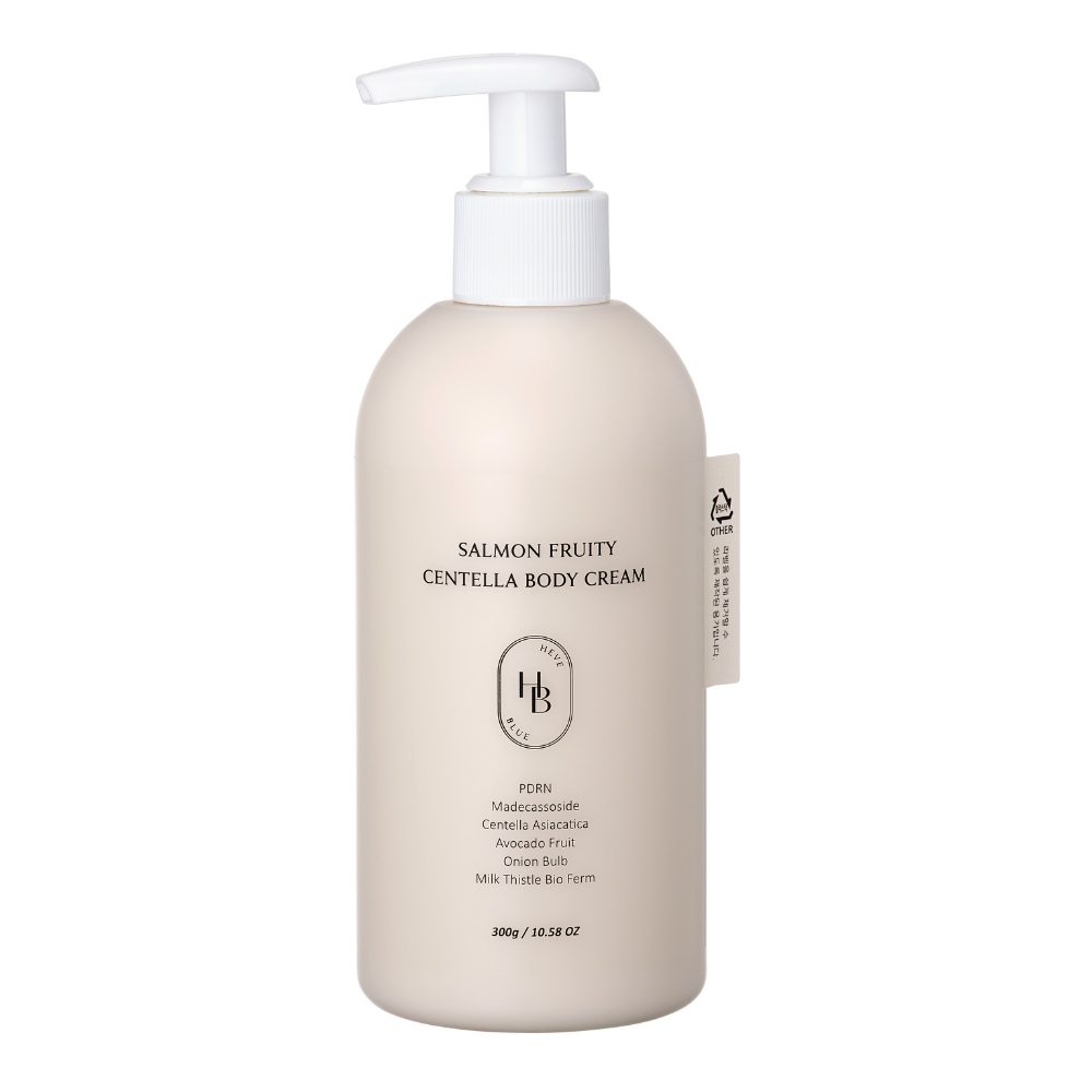 Heveblue Salmon Fruity Centella Body Cream (300ml)