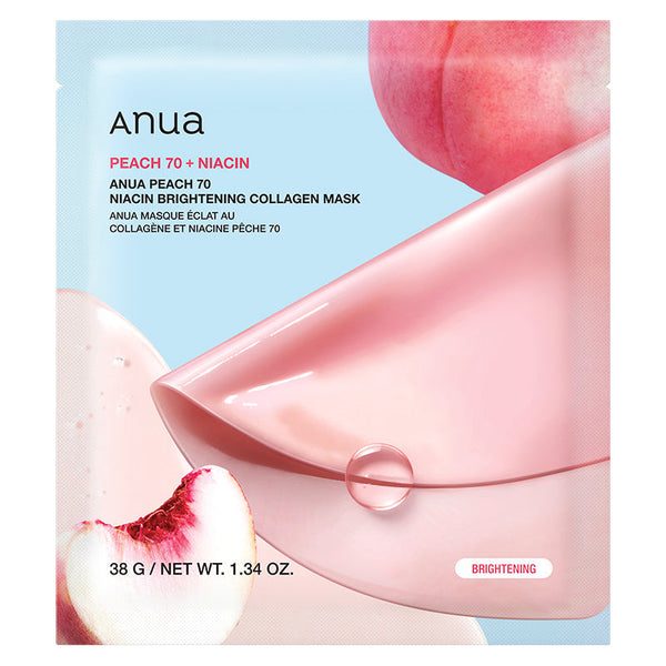 Anua Peach 70+ Niacin Brightening Collagen Mask