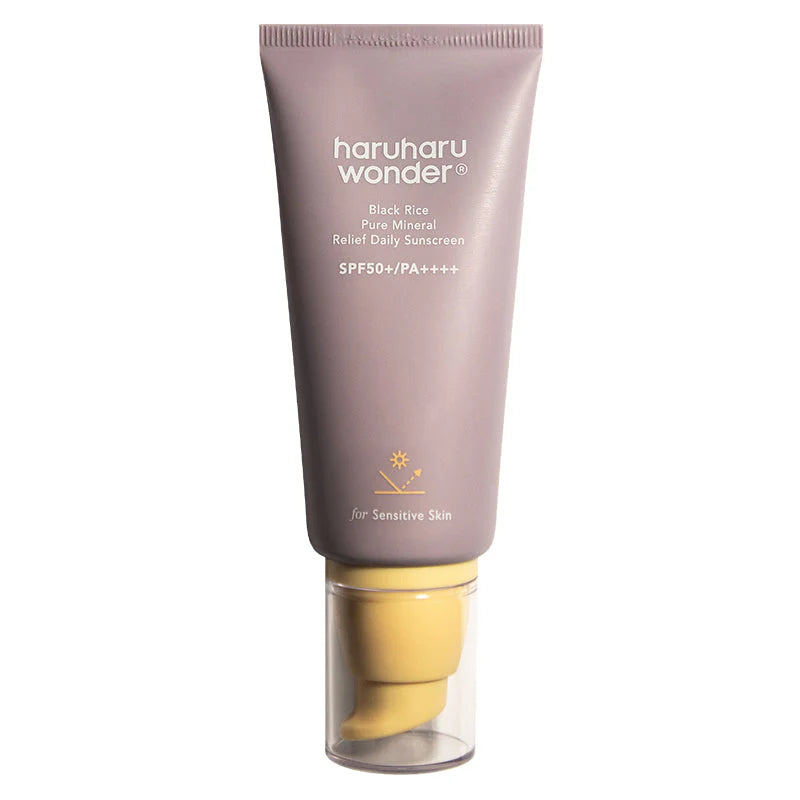 haruharu wonder Black Rice Pure Mineral Relief Daily Sunscreen – SPF 50+ PA++++