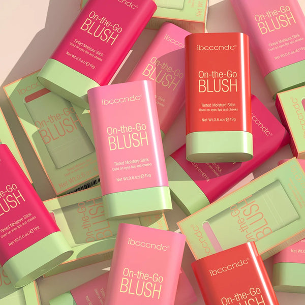 Multi-Use Cream Blush Stick Moisturizing Tinted Blusher 19g