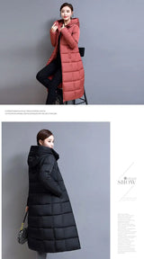 Very Warm Cold Trench Coat for Women Ultra Light Women's Jackets Winter 2025 Long Down Jacket Lightweight Padded Trend Parkas