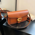 Women's Solid Color Small Square Shoulder Purse Handbag