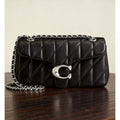 Women's Diamond Quilted Chain Crossbody Bag Square Shoulder Flap Purse